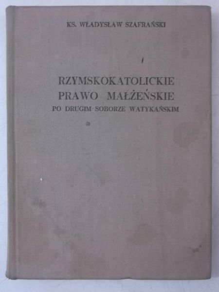 Rzymskokatolickie prawo małżeńskie