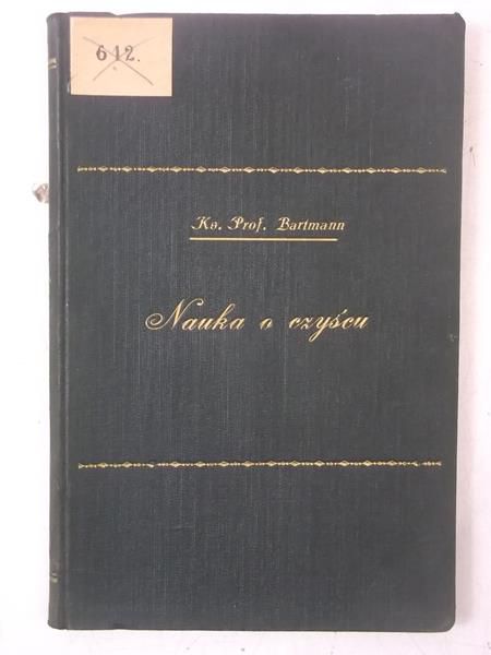 Bartmann Bernard - Nauka o czyścu, 1932 r.