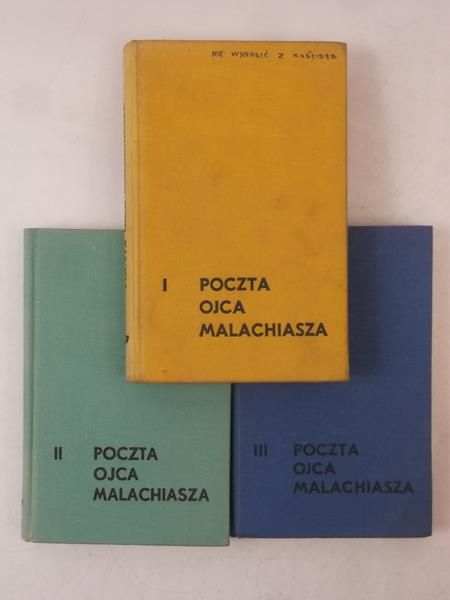 Poczta ojca Malachiasza, Tom I-III