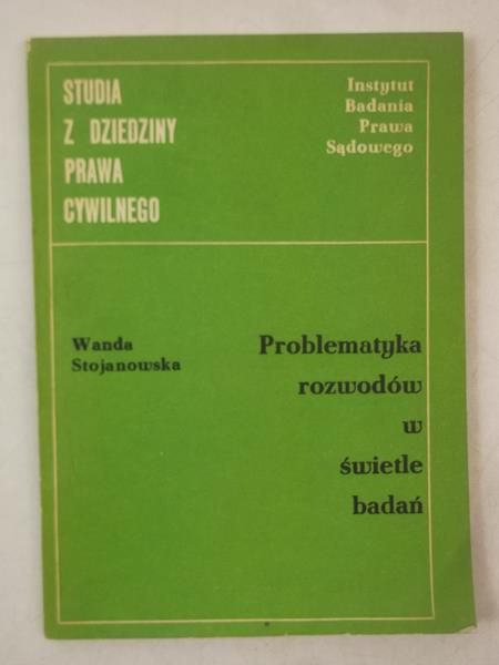 Problematyka rozwodów w świtle badań