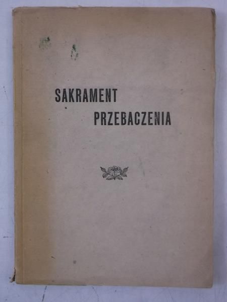 Sakrament Przebaczenia, 1948 r.
