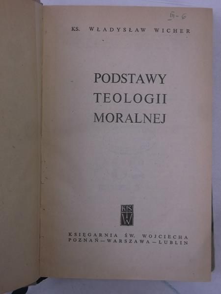 Podstawy teologii moralnej