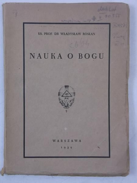 Nauka o Bogu,1939 r.