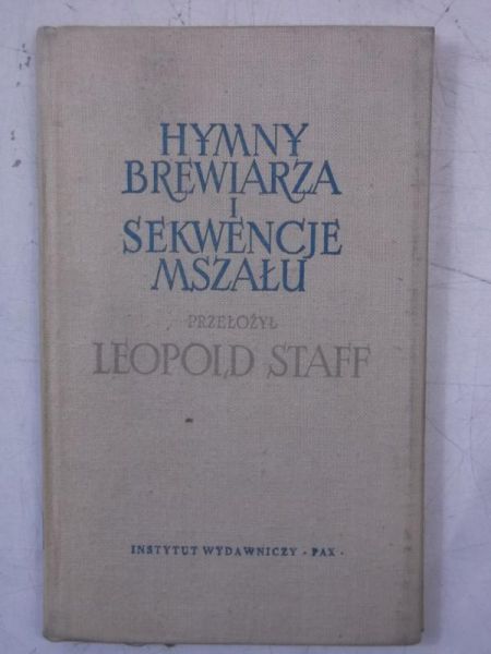 Hymny brewiarza i sekwencje mszału