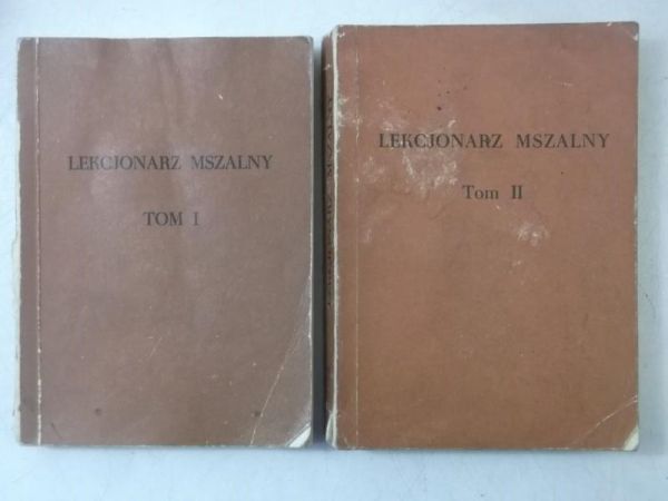 Lekcjonarz mszalny, Tom I-II