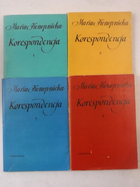 Korespondencja, Tom I-IV