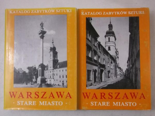 Łoziński Jerzy  - Warszawa, Stare Miasto, 2 Tomy, Tekst + Ilustracje