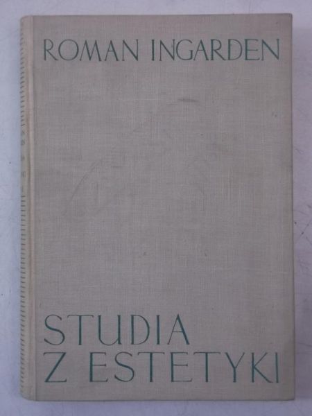Ingarden Roman - Studia z estetyki
