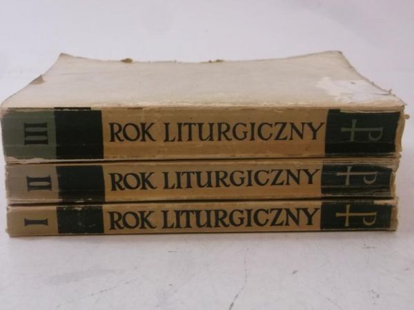 Rok liturgiczny, tom I-III, (komplet)