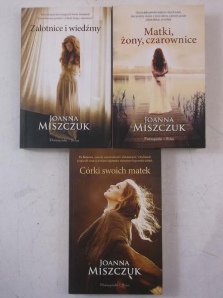 Miszczuk Joanna - Zestaw 3 książek