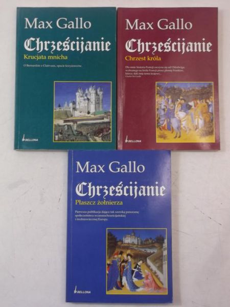 Gallo Max - Chrześcijanie, 3 książki