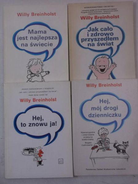 Breinholst Willy - Poradniki rodzicielskie, 4 książki