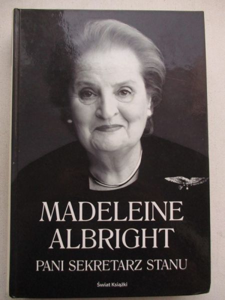 Albright Madeleine - Pani Sekretarz Stanu, autograf