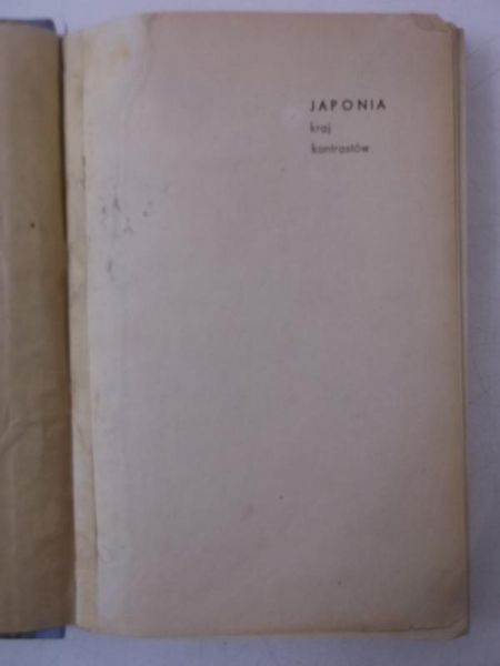 Gall Wanda - Japonia, kraj kontrastów