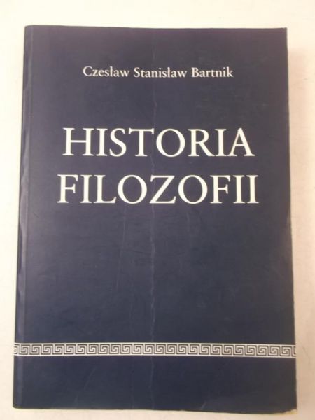 Bartnik Stanisław Czesław - Historia filozofii