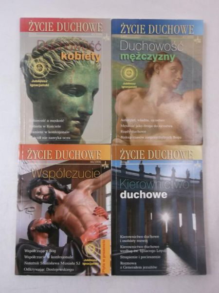 Życie duchowne, zestaw 4 książek