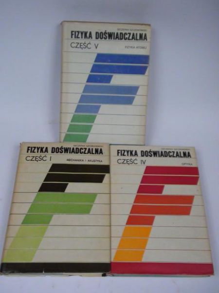 Fizyka doświadczalna, cz. I, IV, V