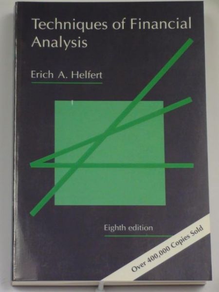 Techniques of Financial Analysis