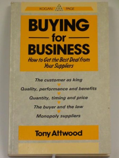 Attwood Tony - Buying for Business