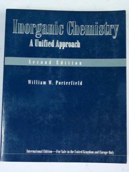 Inorganic Chemistry A Unified Approach