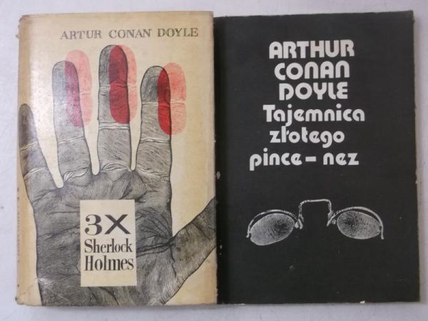3x Sherlock Holmes / Tajemnica złotego pince-nez