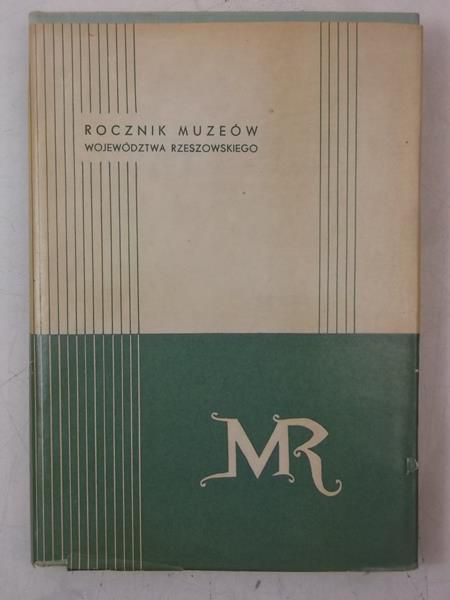 Rocznik muzeów województwa Rzeszowskiego
