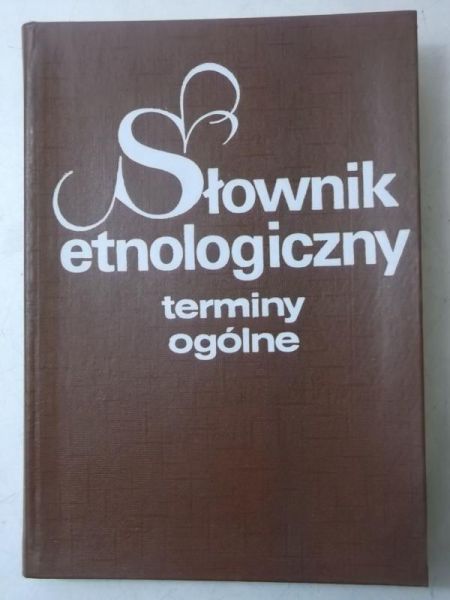 Słownik etnologiczny: terminy ogólne