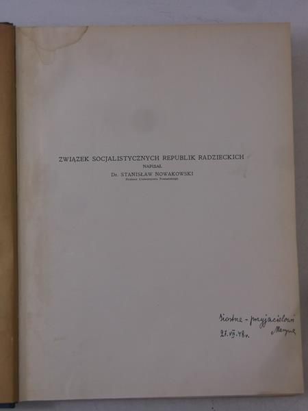 Związek Socjalistycznych Republik Radzieckich,1936 r.