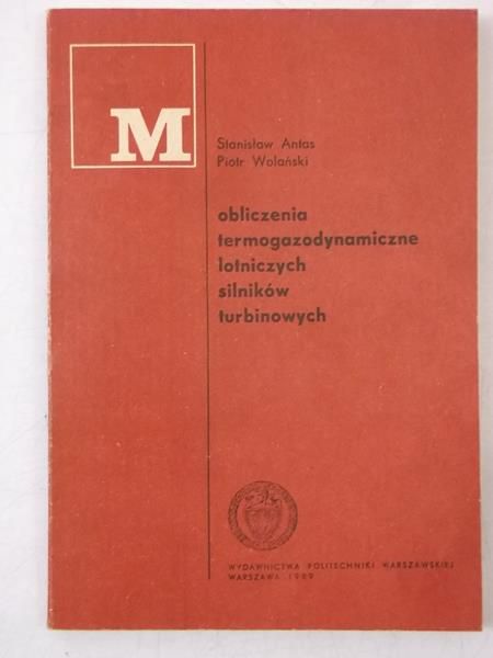 Obliczenia termogazodymiczne lotniczych silników turbinowych