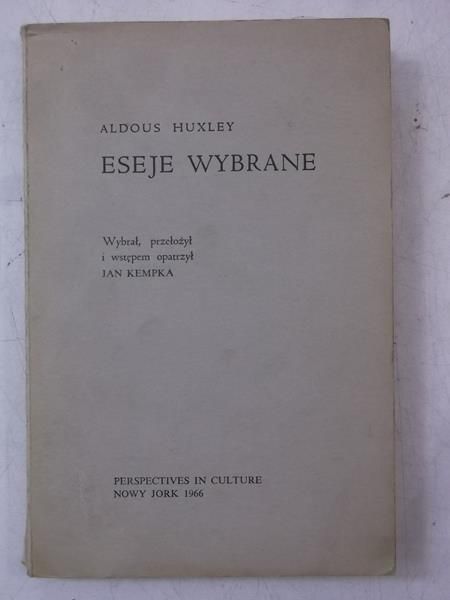Eseje wybrane