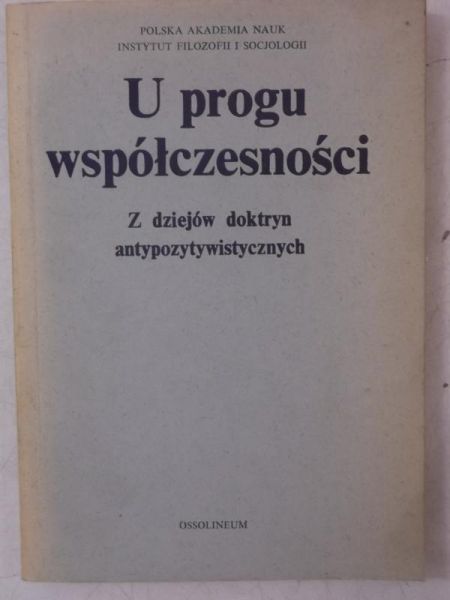 U progu współczesności