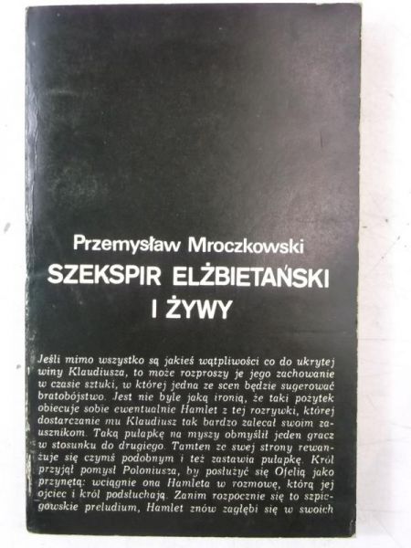 Szekspir elżbietański i żywy