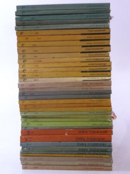 Studia filozoficzne, 35 numerów z lat 1970 - 1988