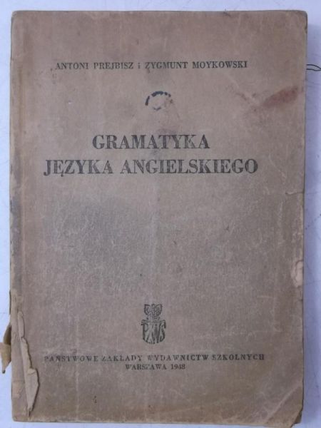 Gramatyka języka angielskiego, 1948 r.