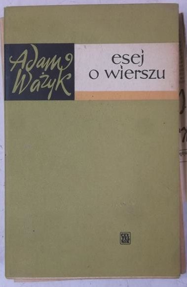 Esej o wierszu