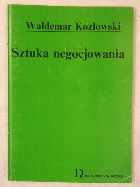 Sztuka negocjowania