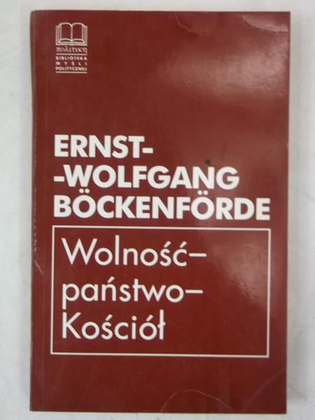 Wolność-państwo-Kościół