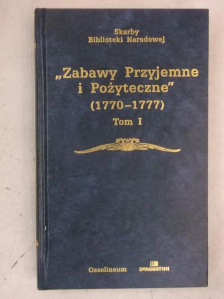 Platt Julian (opr.)  -  Zabawy Przyjemne i Pożyteczne Tom I, SBN