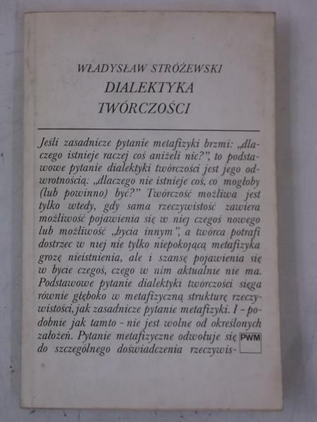 Dialektyka twórczości