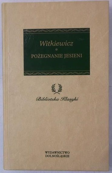 Pożegnanie jesieni, BK