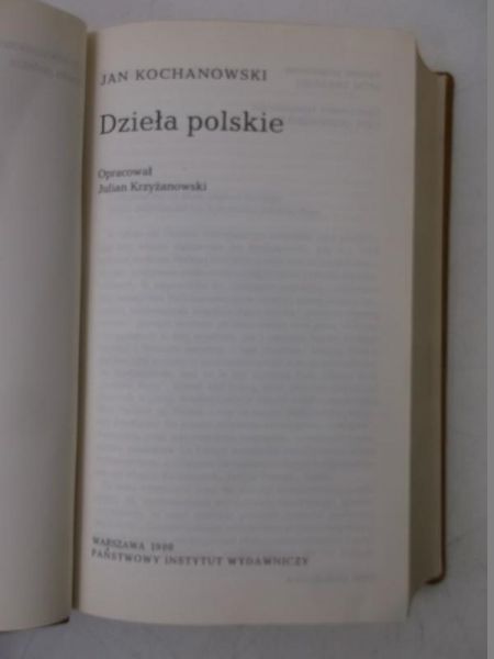 Dzieła polskie