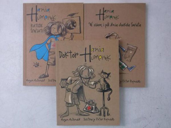 Hania Humorek, 3 książki
