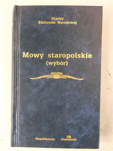 Nadolski Bronisław (opr.) - Mowy staropolskie (wybór), SBN