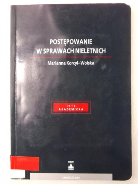 Postępowanie w sprawach nieletnich