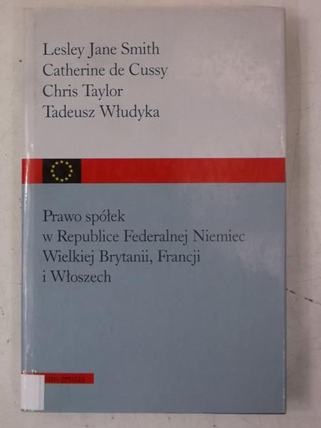 Prawo spółek w Republice Federalnej Niemiec, Wielkiej Brytanii, Francji i Włoszech