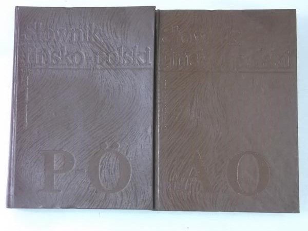 Słownik fińsko-polski Tom I,II