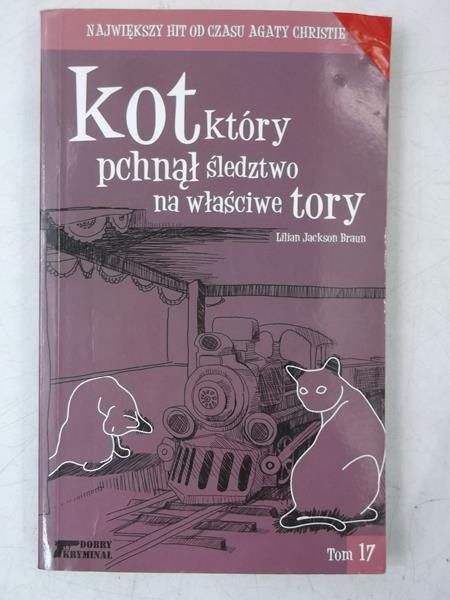 Braun Lilian Jackson - Kot, który pchnął śledztwo na właściwe tory