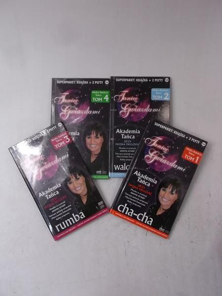 Taniec z gwiazdami. Akademia Tańca + 4 DVD, Nowe