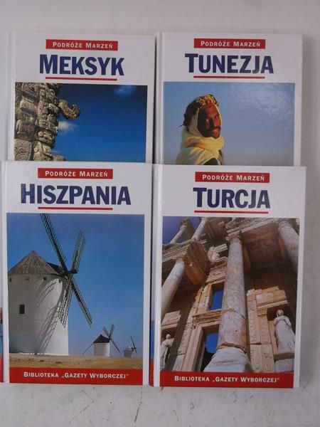 Podróże marzeń:Hiszpania/Meksyk/Turcja/Tunezja