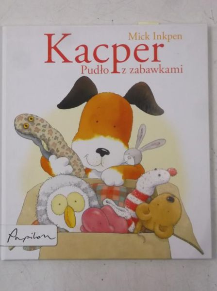 Inkpen Mick - Kacper. Pudło z zabawkami, Nowa